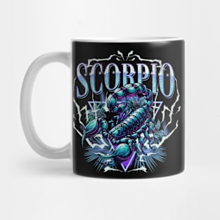 Scorpio Bootleg Retro HipHop Zodiac Sign Astrology Birthday Mug